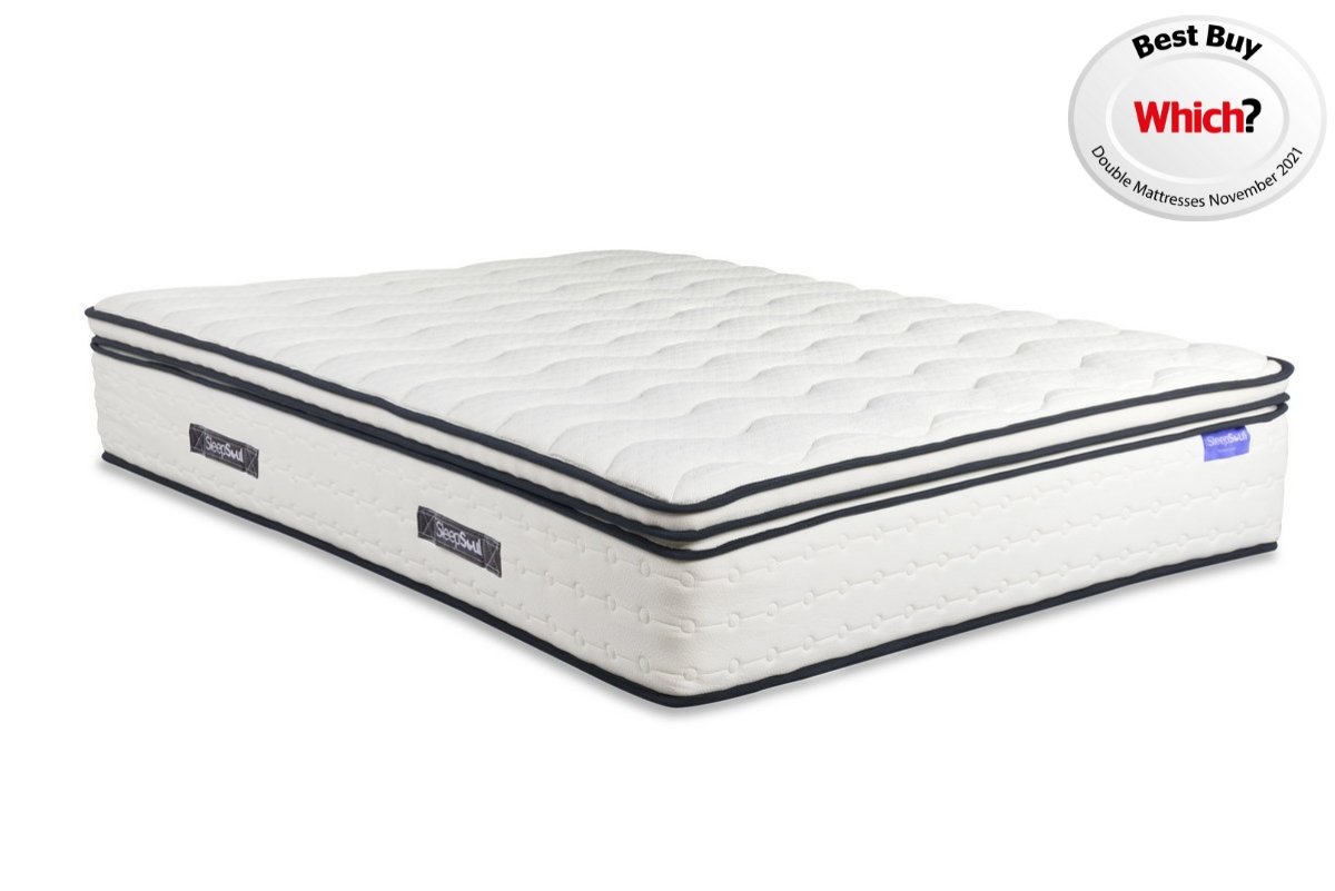 SleepSoul Space Double Mattress (34CM Thickness) - Bedzy UK modern and affordable home furniture England