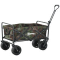 Folding Garden Trolley 100KG Capacity with Carry Bag - Camouflage