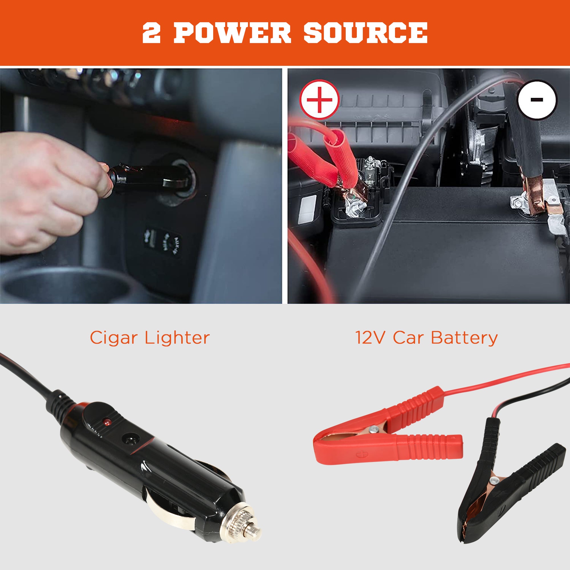 5 Ton (11000lbs) Electric Car Jack Kit with 12V Auto Car Floor Jack, Impact Wrench, 15.5-45cm Car Tire Lift Kit, for Car SUV Sedan MPV