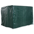 3 Seater Patio Swing Chair Cover Heavy Duty UV Resistant - Black