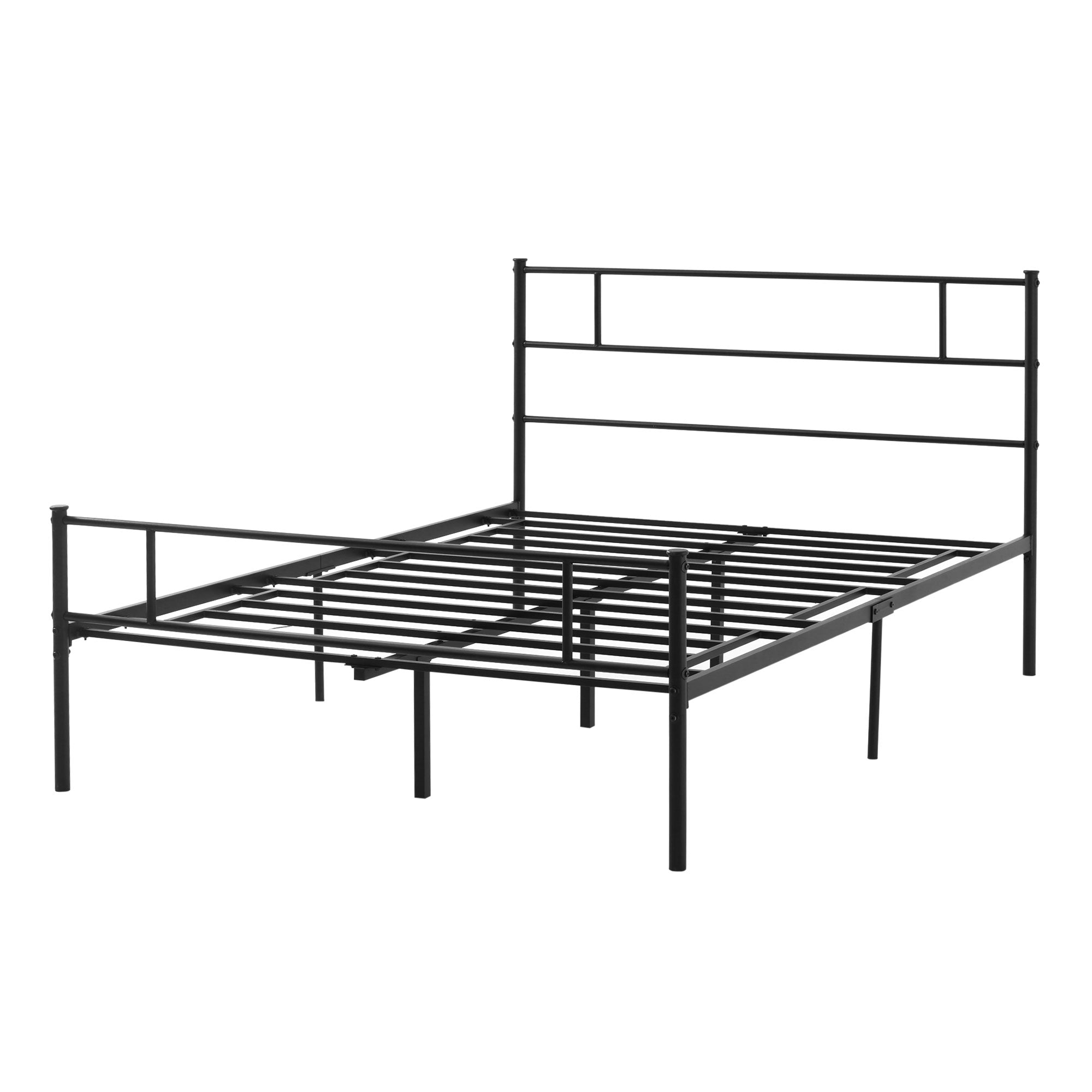 Direct Home Furniture Basics Double Metal Bed Frame Black