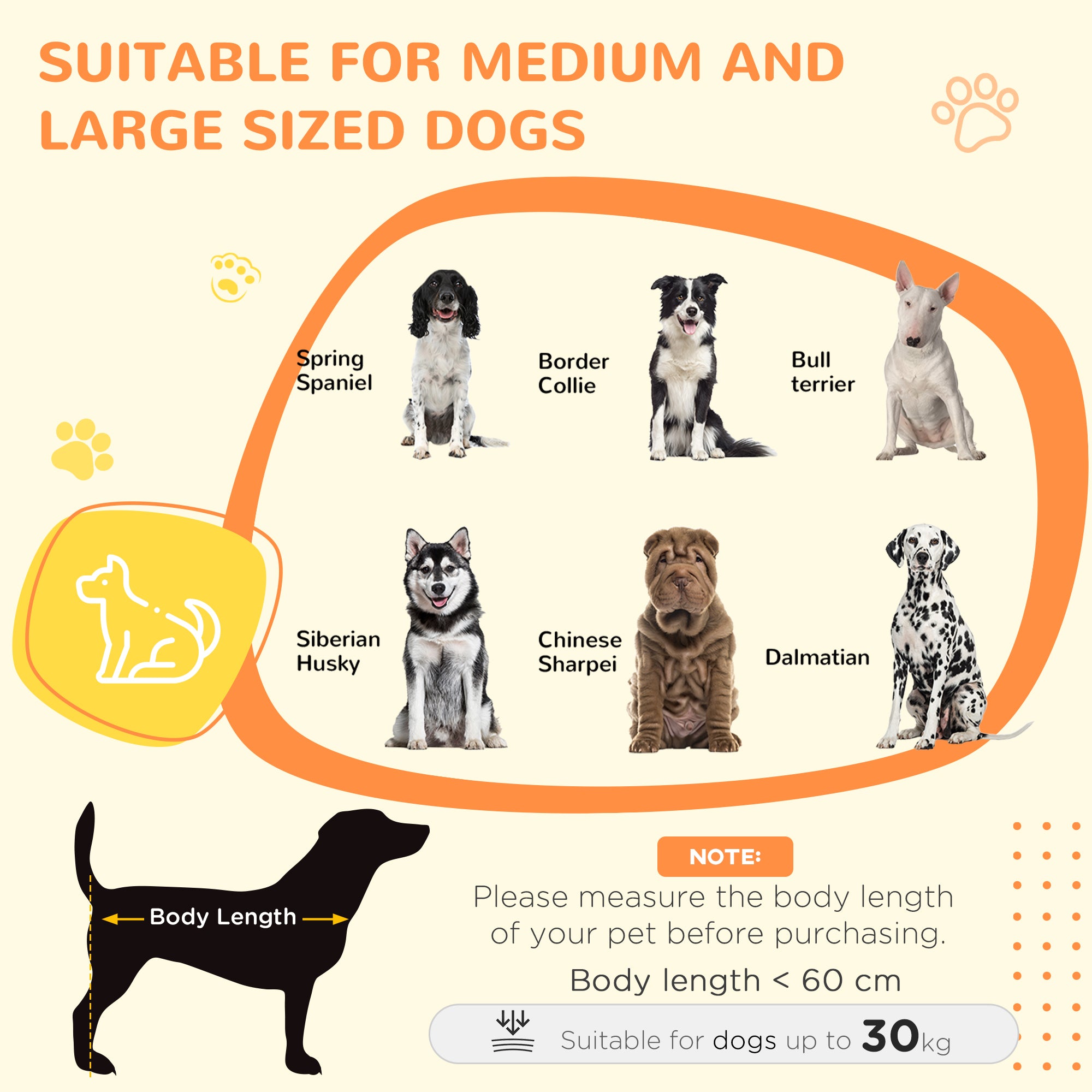 Heavy Duty Dog Crate on Wheels w/ Bowl Holder, Removable Tray, Detachable Top, Double Doors for L, XL Dogs