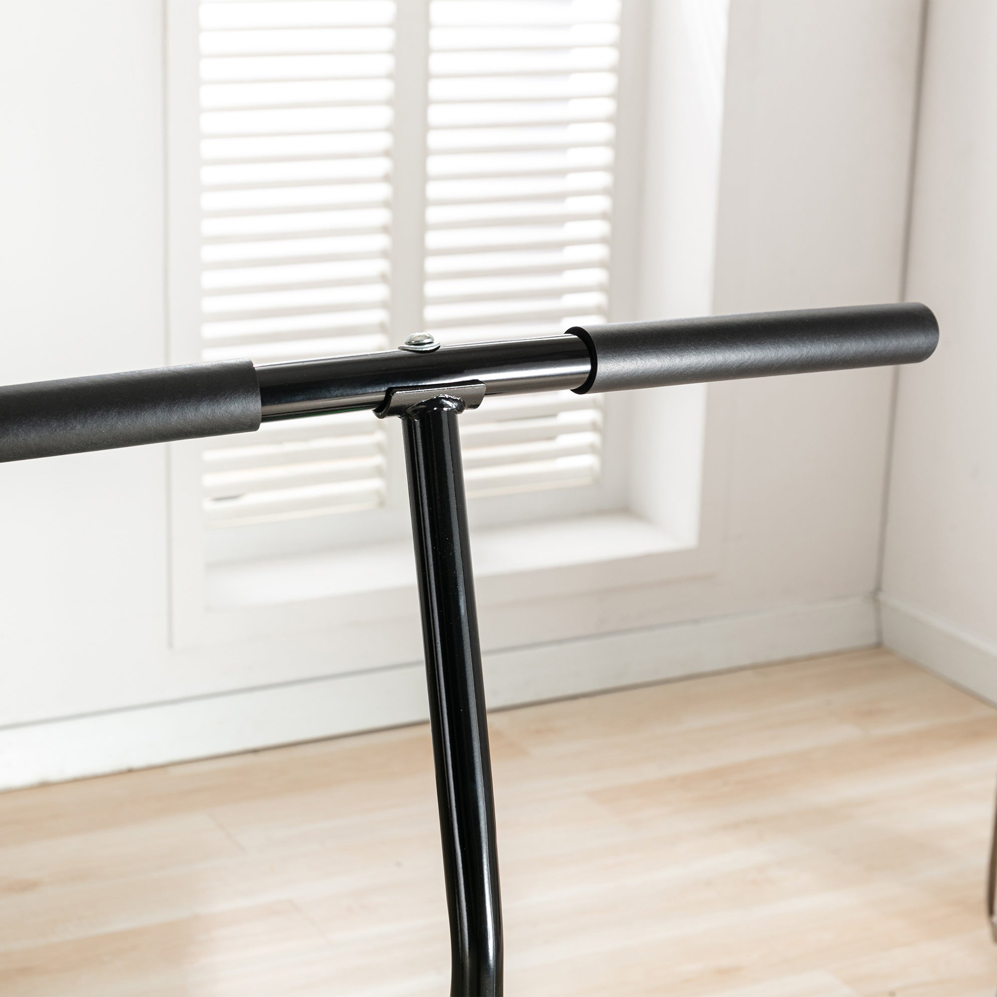 48" Octagonal Foldable Fitness Rebounder Trampoline with Adjustable Handle - Green