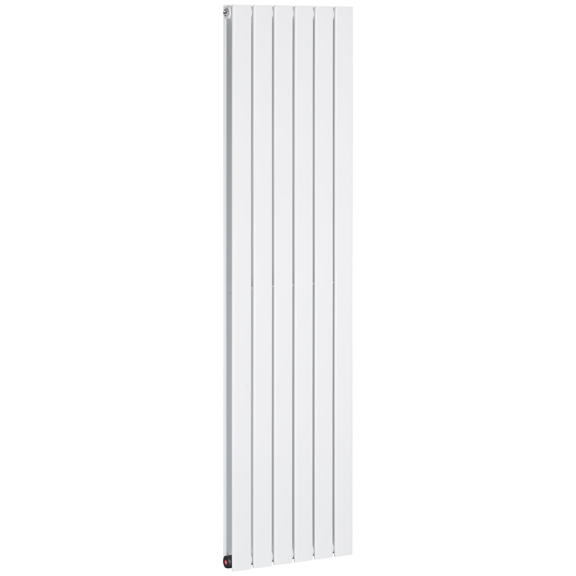 Wall-mounted Heater Water-filled Heat , Centralised Space Heater, Horizontal Designer Radiators, for Bedroom Home Office, White